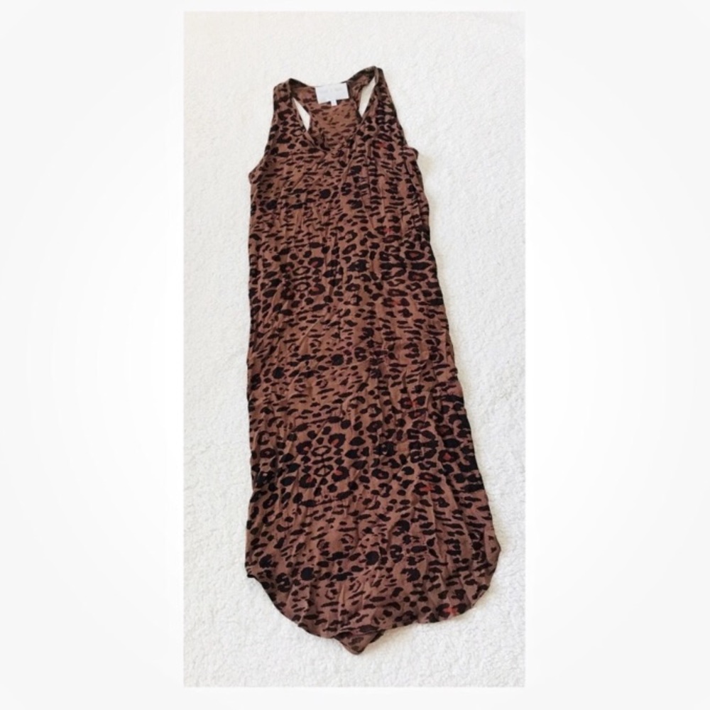 West and main sleeveless animal print Sheath Dress